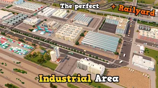Building the perfect Industrial area in Cities: Skylines *effective* | Basic Mods | Ep. 2