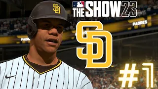 MLB THE SHOW 23 SAN DIEGO PADRES MARCH TO OCTOBER EPISODE 1!