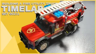 Building a Fire Utility Truck! || Set 60231 Timelapse