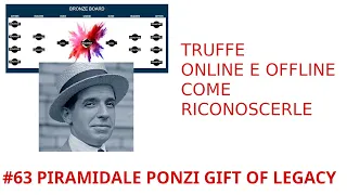 #63 schema piramidale / ponzi GIFT of Legacy