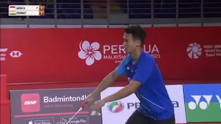 Aksi Memukau Pemain Muda Indonesia Hancurkan Pemain Unggulan 🇮🇩Christian Adinata vs 🇮🇳Prannoy