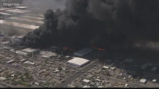 Firefighters give update on Phoenix Recycling Yard Fire