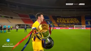 2021 COPA DEL REY FINAL TROPHY CEREMONY / Barcelona VS Athletic Bilbao (4-0)