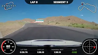 Evo 9 Willow Springs 1:37.07 PB!