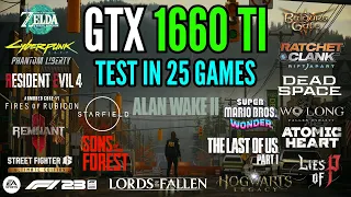 GTX 1660 Ti Test in 25 Games in 2024