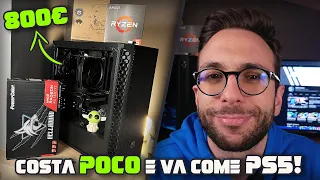 QUESTO PC DA GAMING COSTA POCO E VA COME PS5 (10 GIOCHI TESTATI)