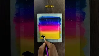 Very easy painting ❤️ easy techniques #shorts #youtubeshorts #painting