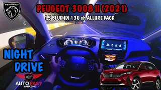 Peugeot 3008 Allure Pack (2021) - Essai POV Night Vision Test Drive