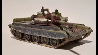 Building And Painting The Trumpeter T-62BDD in 1/72