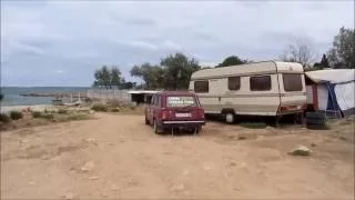 Дикий пляж Солдатский в Севастополе.  (Адмиральская лагуна или Адмиральский)