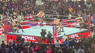 Brock Lesnar enters 12th in the WWE Royal Rumble 2023 and lays waste in the ring