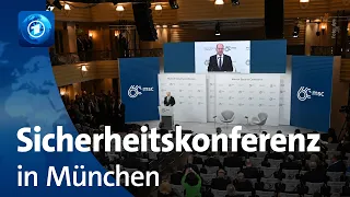 Scholz und Selenskyj bei Münchner Sicherheitskonferenz