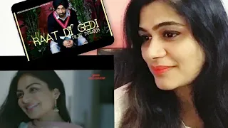 Diljit Dosanjh Song Reaction | Raat Di Gedi (Requested)| Neeru Bajwa | Smile With Garima