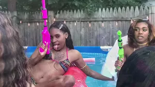 Featuring Raunchy Pool Shoot Vlog