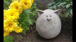 Amazing Ideas of Cement | Garden Decoration from Cement | Cement Craft Ideas