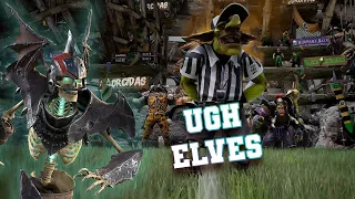 Stupid dodgy elves - Match 4 vs Dark Elves