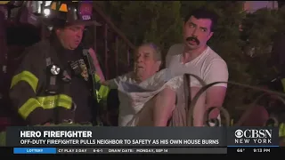 Firefighter Piotr Orlowski's Home Destroyed In Massive Weekend Fire In Dyker Heights, Brooklyn