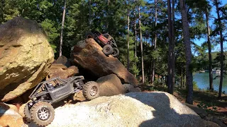 Modded Axial Capra takes on one of the hardest crawling spots in the Carolinas  - Traxxas TRX4