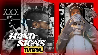 How To Do XXXTENTACION Hand Signs (Simplified + Tutorial)