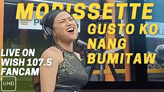 MORISSETTE Gusto ko nang Bumitaw LIVE on Wish 107.5 at Centris FANCAM 8/12/22