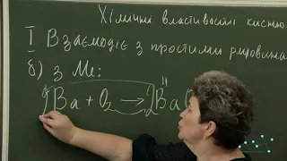 Хімічні властивості кисню. Взаємодія з металами.