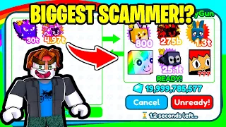 I FOUND THE BIGGEST SCAMMER in Pet Simulator X!