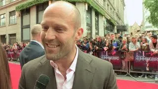 Hummingbird (aka Redemption) - Premiere Interviews - Jason Statham, Agata Buzek