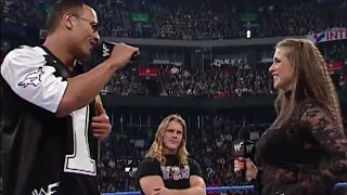 The Rock | Chris Jericho and Stephanie McMahon Segment Part 2