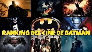 Mi RANKING de las películas de BATMAN