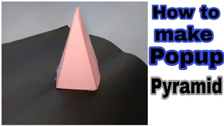 POPUP TUTORIAL 9 - How to make Popup Pyramid | Pop up card | SS Craft Mantra 13