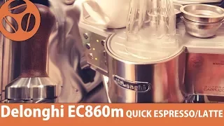 Delonghi EC860M | QUICKEST SEMI AUTO!! |TOKYO BARISTA REVIEW of ESPRESSO MACHINES