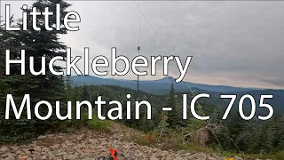 Little Huckleberry Mountain SOTA with the IC 705