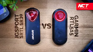 DUEL DE RADAR - IGPSPORT SR30 vs GARMIN RTL515 !