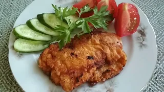 Куриные бёдра в кляре, быстро и вкусно