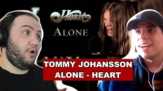 ALONE - HEART (Cover by Tommy Johansson) - TEACHER PAUL REACTS