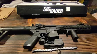 SIG SAUER MCX .177 air rifle short review. Обзор воздушки SIG SAUER калибра 4.5мм