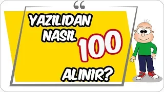 Yazılıdan 100 Not Garanti! | Kopyaya Gerek Kalmayacak! 😎