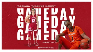 No. 6 Indiana at No. 21 Illinois | Big Ten | 1.18.23