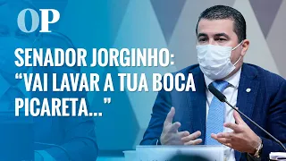 Jorginho Mello e Luis Miranda trocam acusações em momento tenso durante a CPI da Covid-19