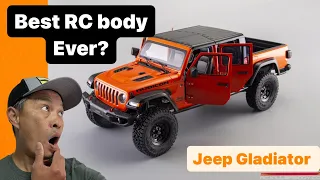 Killerbody Jeep Gladiator unboxing - best rc rock crawler body