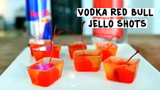 Vodka Red Bull Jello Shots