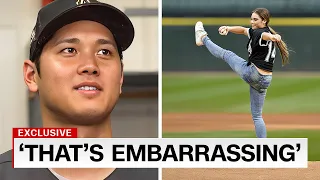 MLB's WORST Celebrity First Pitches Of All Time..