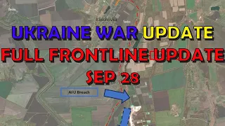 Ukraine War Update (20230928): Full Frontline Update