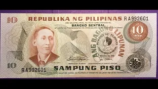 Philippines 10 Piso 1981 Apolinario Mabini - 10 Peso Pilipinas