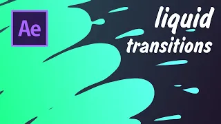 Quick & easy liquid transitions in After Effects | Animation Tutorial