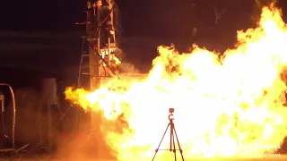 MethaLOX Regenerative Rocket Engine Hardstart (SDSU Rocket Project)