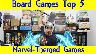 Top 5 Marvel Board Games