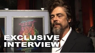 Inherent Vice: Benicio Del Toro Exclusive Premiere Interview | ScreenSlam