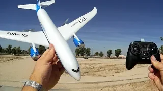 QF008 Boeing 787 3 Channel RC Flying Scale Model Flight Test Review