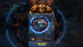 Beware the Chaos Dunk! #dota2 #shorts #earthshaker #rampage